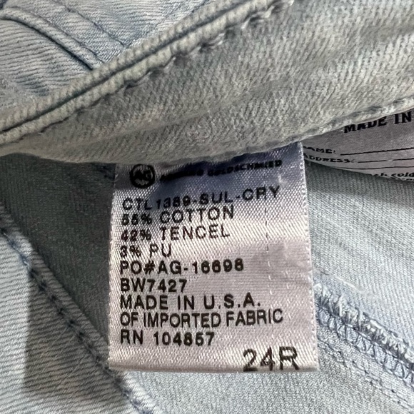 Adriano Goldschmied The Legging Ankle Super Skinny Ankle size 24R - Picture 9 of 9